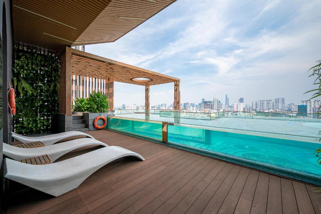 Luxury Gold Apartment 86 : D1- Mension , Rooftop Pool - District 1