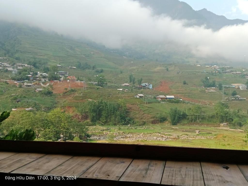 Sapa rice field view
